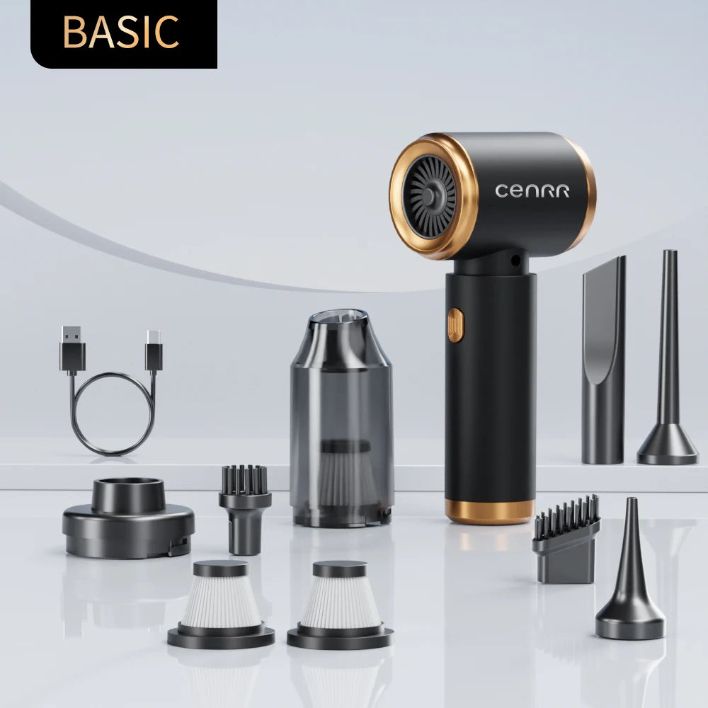 CENRR 210000PA Car Vacuum Cleaner High Suction Wireless Vacuum Cleaner Cordless Vacuum Cleaner for Car Cleaning Machine