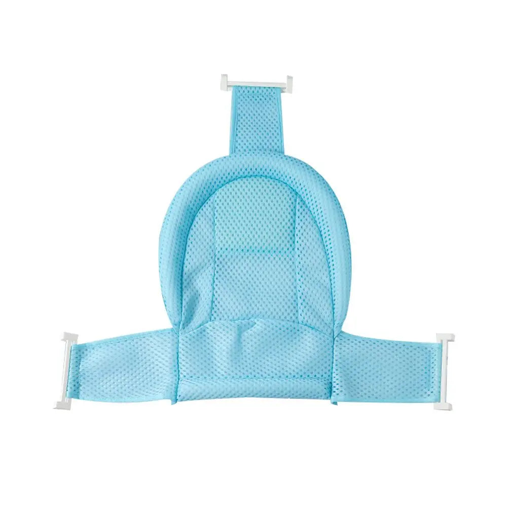 For Infant Security Anti-Slip Bath Bracket Shower Support Mat Bathtub Set Pad Baby Bath Mesh Cushion Newborn Shower Cradle