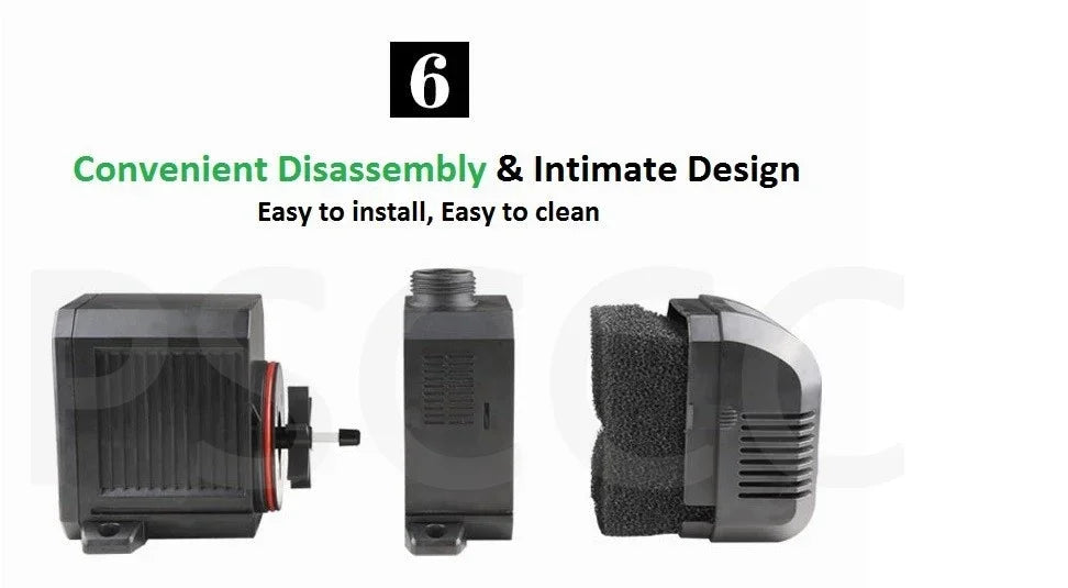 SUNSUN HJ-500 HJ-600 HJ-1100 HJ-1500 HJ-2200 HJ-2500 HJ-3000 Aquarium Fish Turtle Tank Water Pump 220v