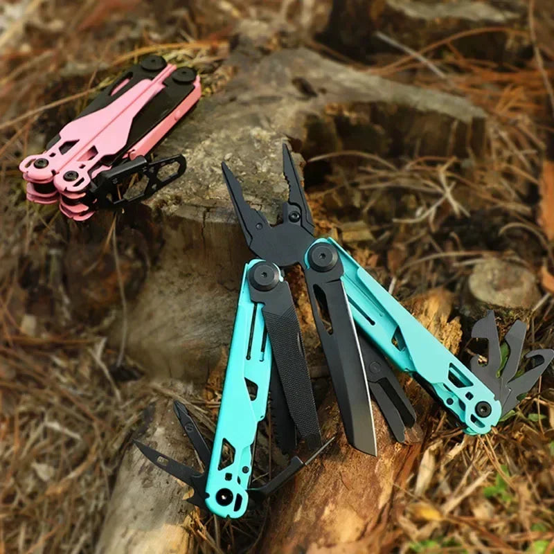 BHBT 19 in 1 Multitool Pliers Folding Knife Multi Tool Hoxagon Wrench Outdoor Camping EDC Tool Home Repair Maintenance