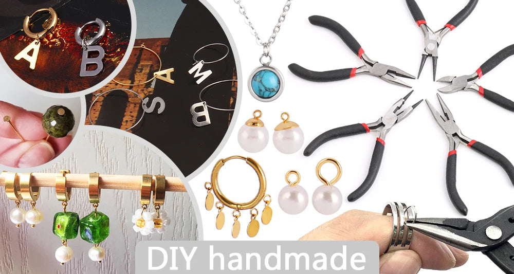 10pcs/lot Bulk Wholesale Stainless Steel Necklace Chain Necklace Choker Chains for DIY Jewelry Making Handmade Accessories