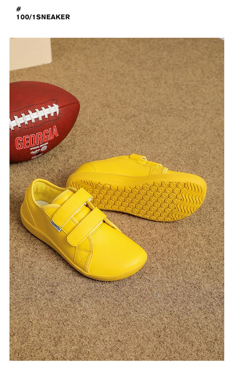 Mens/Women Barefoot Walking Shoes Wide Toe Zero Drop Minimalist Shoes Leather Comfortable Casual Shoes for Gym Driving Office