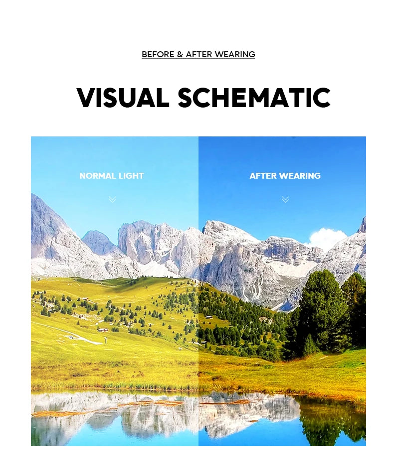 Square rimless glasses Trend metal high-grade men's and women's sunglasses street shot sunglasses