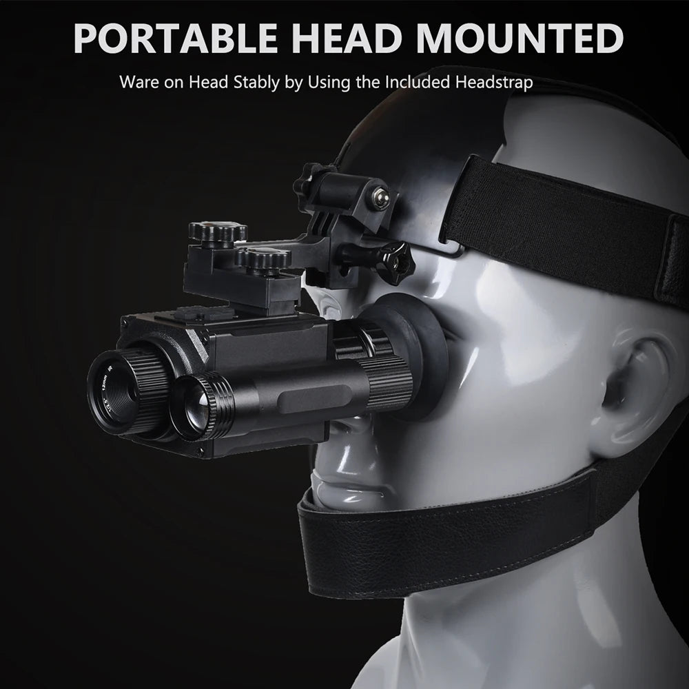 NVG Night Vision Goggle Multi-purpose IR Device for Outdoor Hiking Hunting Fishing Rescue Photo Video Camera With Helmet Adapter