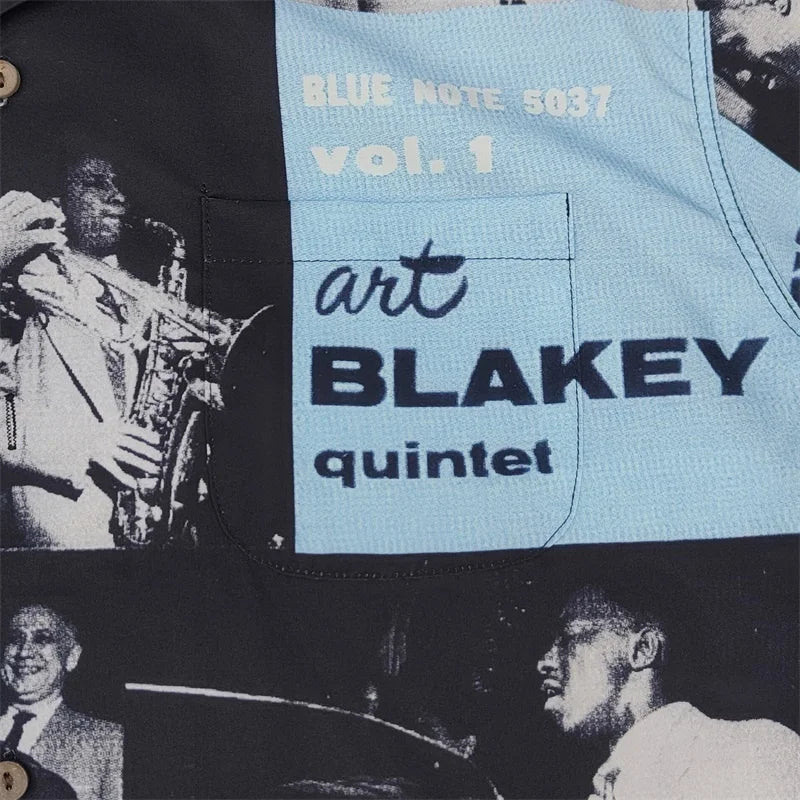 High-end Summer WACKO MARIA Solid Color Cursive wackomaria Embroidery Logo Simple Hawaii Short Sleeve Shirt