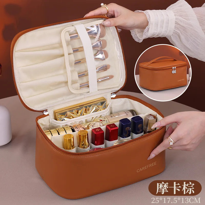 Multifunctional Cosmetic Bag Large Capacity Makeup Organizer Case For Women Travel Toiletry Storage Pouch Toilet storage bag
