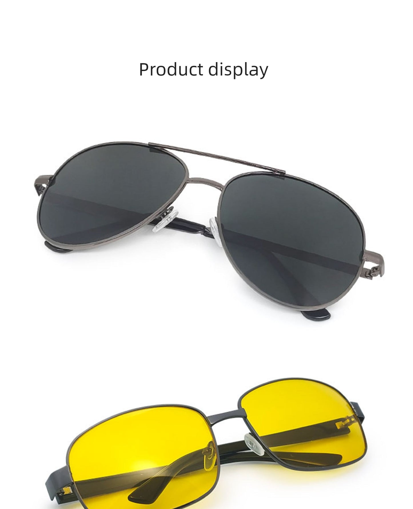 Day and Night Dual-Purpose Sunglasses Anti-High Beam for Driving 2025 New Arrival Brightening Night Vision Goggles Men and Women Fashion Sunglasses