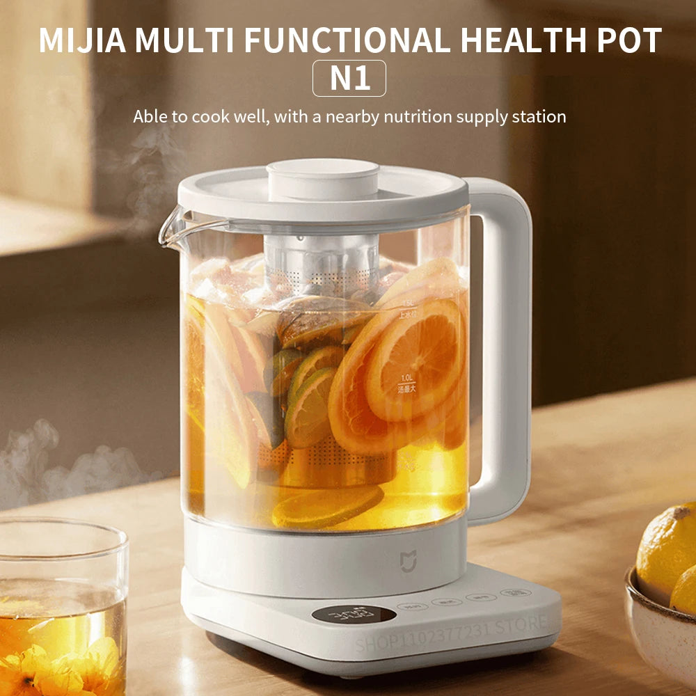 NEW XIAOMI MIJIA Multifunctional Health Pot Electric kettle N1 Household Appliances 800W 304 Stainless Steel Heat Preservation