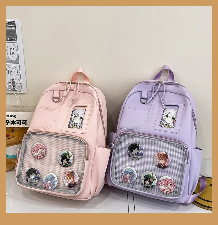 Japanese College Style Fashionable Backpack for Students Large Capacity Backpack for Women Highvalue Outdoor Backpack