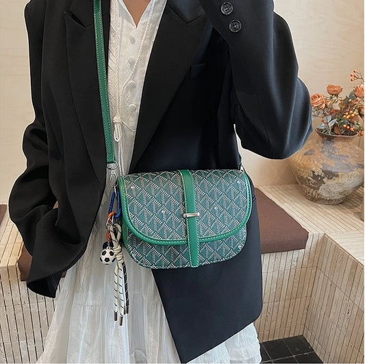 Elegant Designer Luxury Diaper Bag For Women Unique Vintage Leather Large Capacity Crossbody Shoulder Bag Minimalist FashionTote