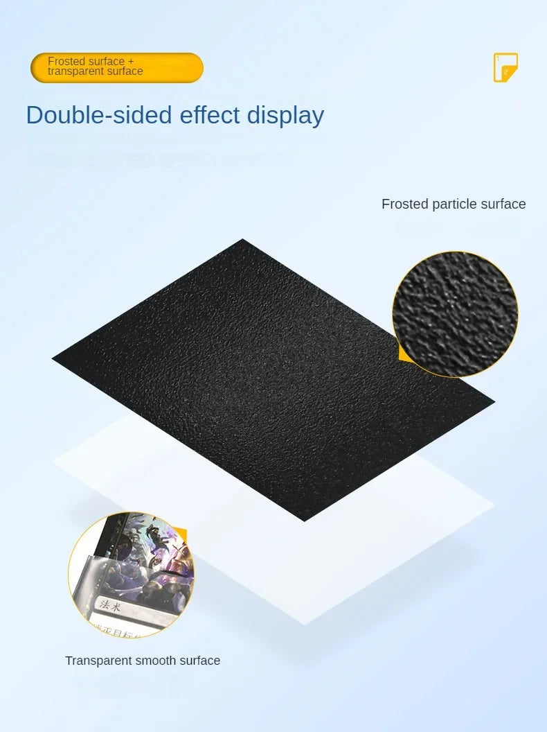 100pcs 66*91mm Card Sleeves Top Loaders Trading Cards Soft Baseball Card Sleeves Protectors Fit for MTG Yugioh Card