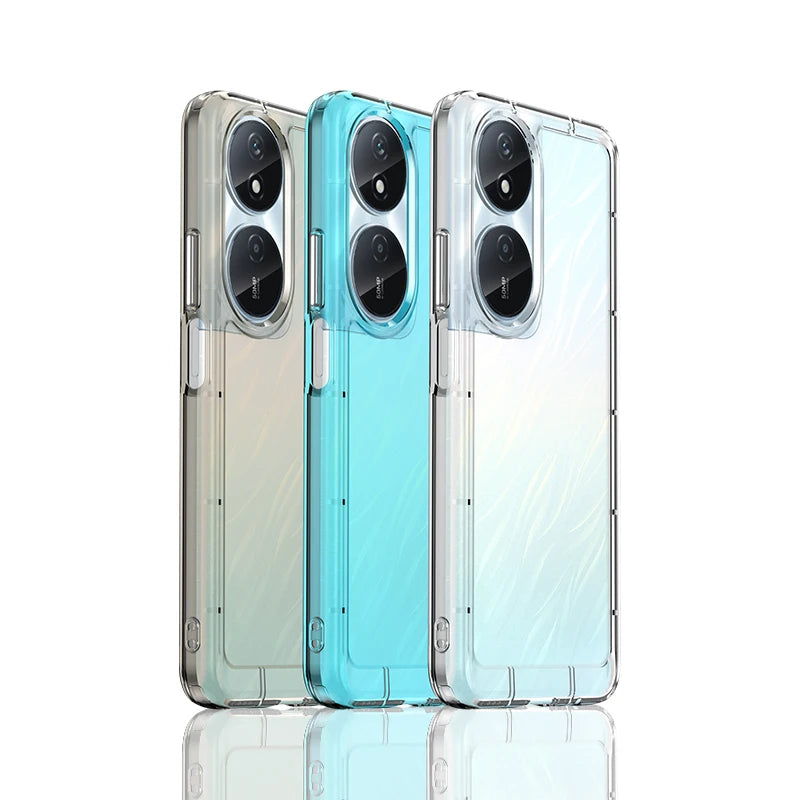 Candy Shockproof Silicone Bumper Phone Case For Honor Play 50 Plus/Play 8T/X7B/90 Smart