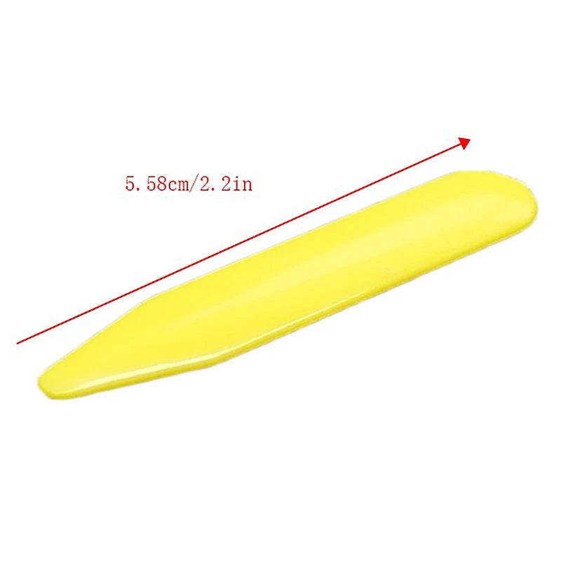 2pc Carbon Fiber Collar Stays For Business Men's Shirt Party Dress Brace Accessories Reinforcement Insert Fixing 2 Size Jewelry