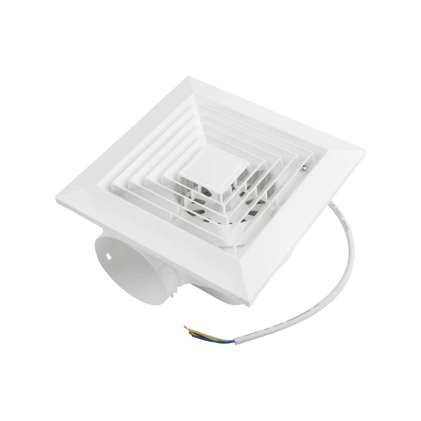 Ceiling Exhaust Fan for Kitchen Bathroom Powerful Airflow Strong Suction Silent Ventilation Fan with Energy Saving Copper Motor