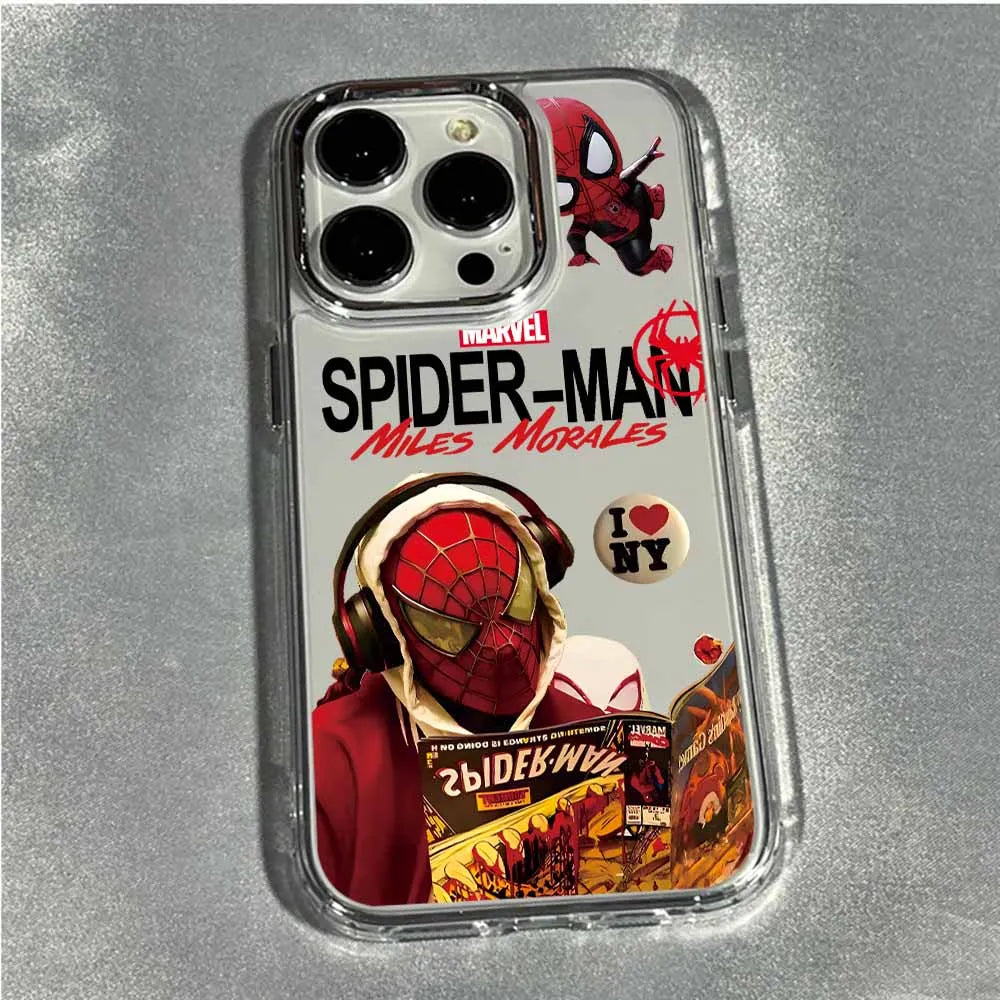 Cool Y-Spiders M-Man Phone Case For iPhone 17 16e 16 15 14 13 12 11 mini Pro Max X XR XSMAX 8 7 Air Plus Transparent Soft Cover