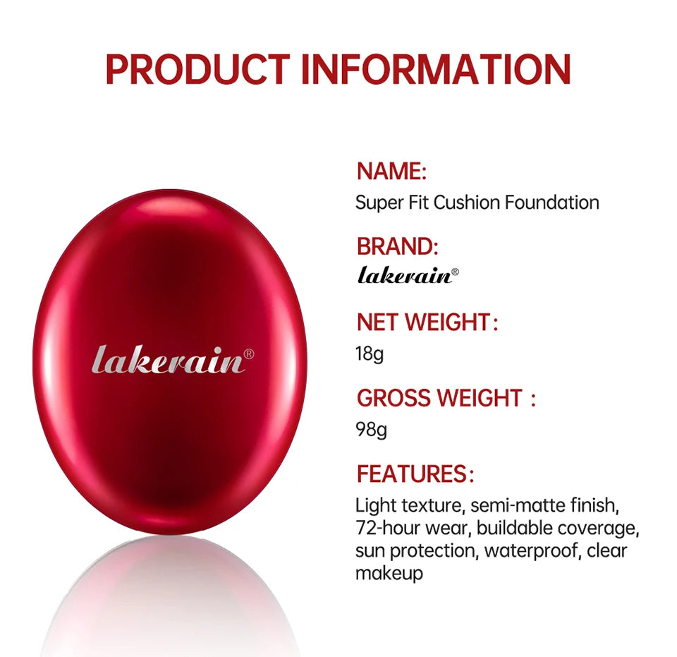 TIRTIR Sunscreen Air Cushion Poreless Bb Cc Cream High Coverage Oil-Control Soft Face Makeup Foundation Base Cosmetics