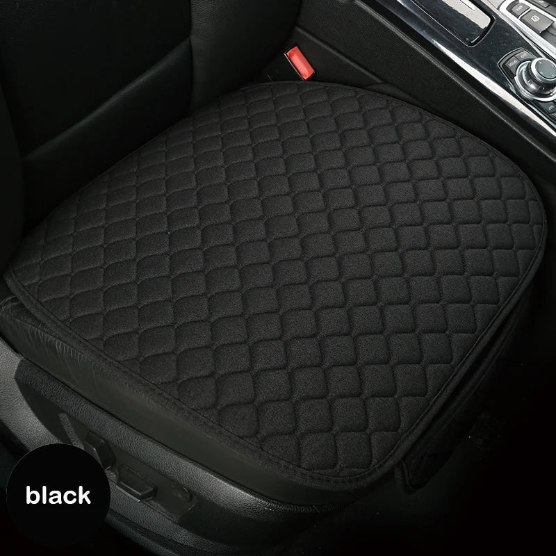 Linen Car Seat Cover Seat Universal Cushion for FORD Fiesta Fusion Mondeo Taurus Mustang Territory Kuga F-150 CAR Accessories