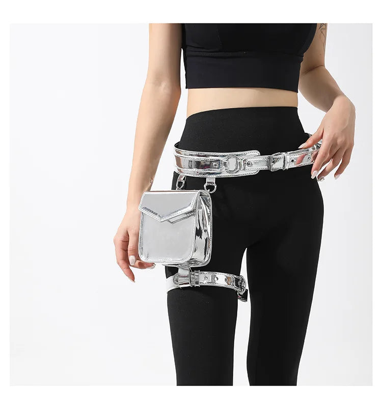 Belt Bag Mini Bag Waist Bag Leg Bag Sports Fitness Running Bag With Yoga Pants Headset Lipstick Bag Fanny Pack Purse Waist Pack