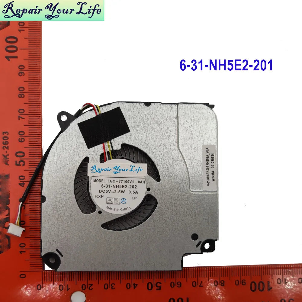 Notebook Cooler Fan For Medion Erazer P15601 NH55RHQ-M MD61657 MD61589 Crawler E25 NH55EKQ MD62316 MD63935 Cooling CPU GPU Fans