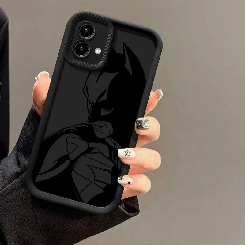 B-Bats-Mans Marvel Phone Case for Motorola Moto Edge 70 60 Fusion 50 Pro 40 Neo G06 G56 G86 G85 G84 G75 G56 G53 G52 30 G14 Cover