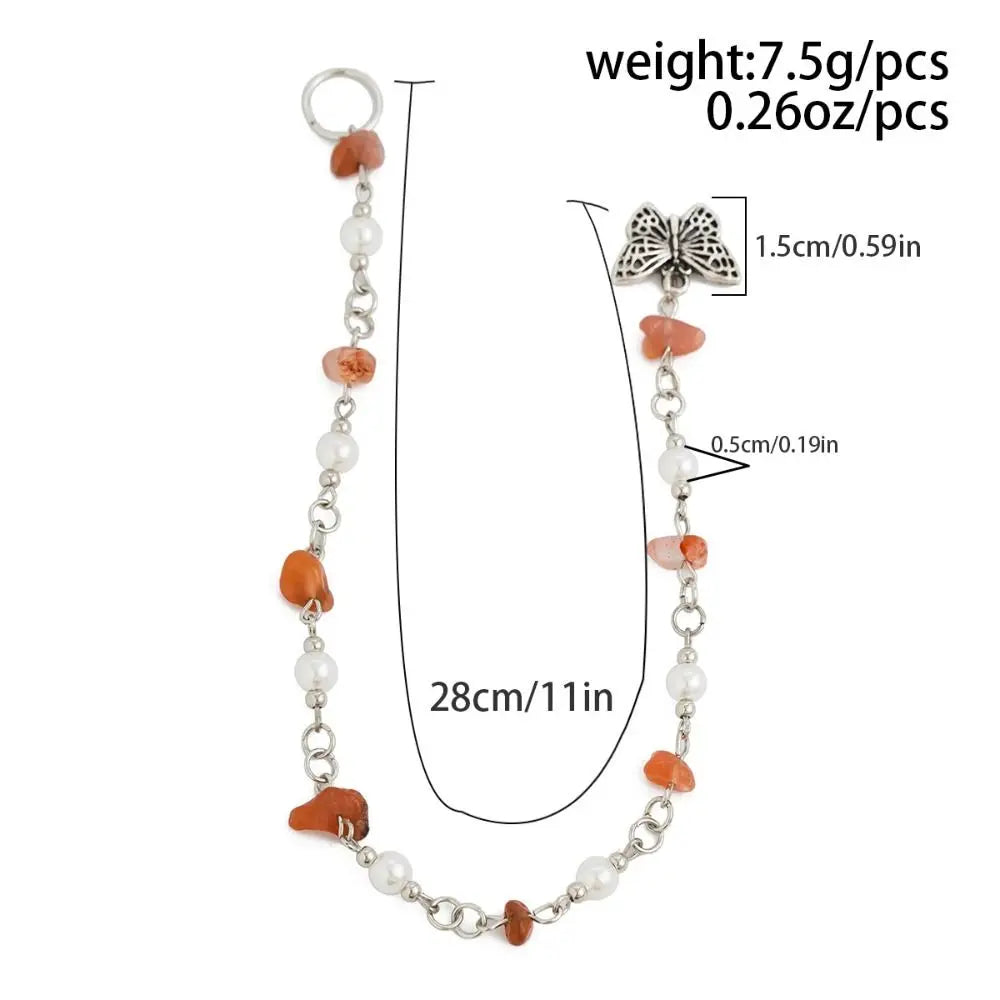 Ethnic Style Braided Hair Ring Butterfly Alloy Tassel Hair Band Women Headband Hip-hop Style Weave Hair Accessories Travel