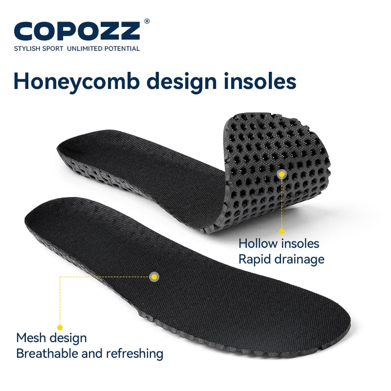 COPOZZ Unisex Water Shoes Barefoot Shoes Outdoor Beach Water Sports Upstream Aqua Shoes Sport Running Fitness Non-slip Sneakers