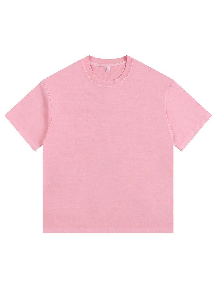 MiuKoMiYa Summer Loose T Shirts Women Basic Cotton Wahsed Short Sleeve Tees Oversized Casual Basic Female T Shirts Streetwear