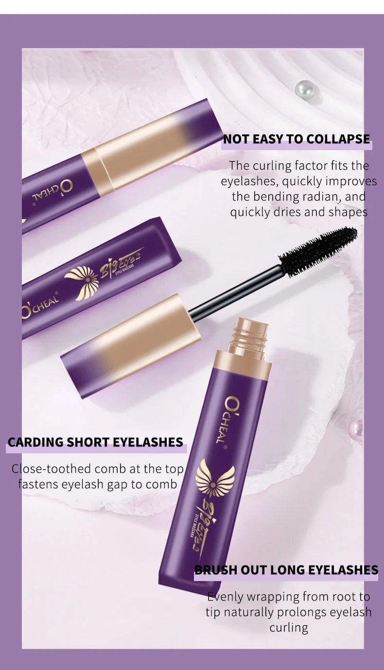 Eyelashes Lengthening Mascara Waterproof Long Lasting Silky Lash Black Eyelashes Extension Make Up Beauty Eye Korean Cosmetic