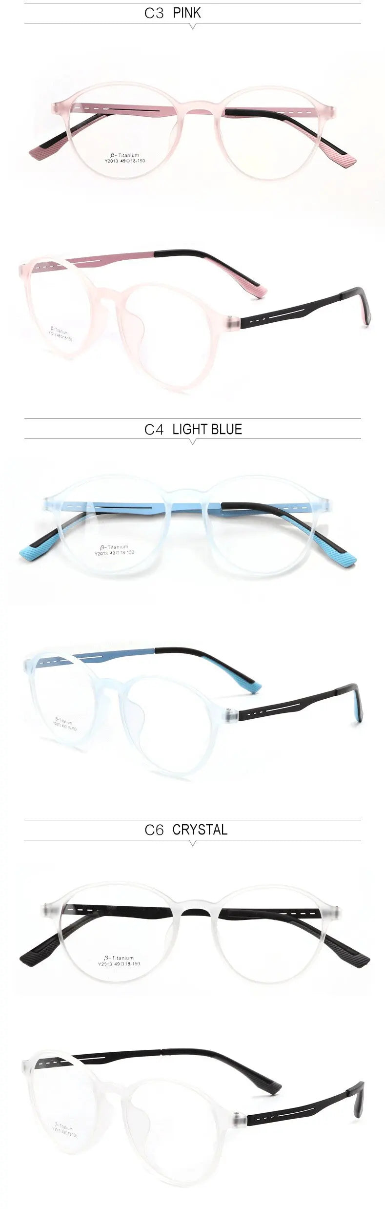 O-Q CLUB Ultra-light Reading Glasses Woman Optical Classic Round TR90 Titanium Legs Lunette Pour Femme Original Women Sunglasses