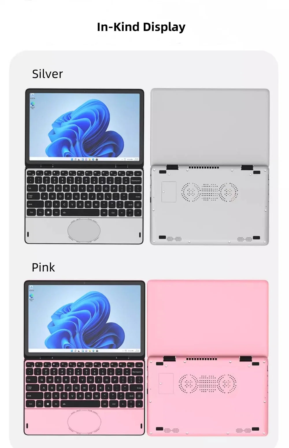 Green 2025 New 11" Touch Screen Intel Celeron N100  4 Core 4 Thread 3.4GHz  Laptop PC Cheap Win 11 Laptops Computer For Business