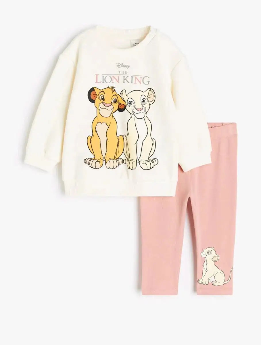 New Autumn Sweatshirt Outfits Cartoon Print Hoodies+Pants 2Piece Set Outer Wear Cotton Long-sleeved Suits Boys Child Costume