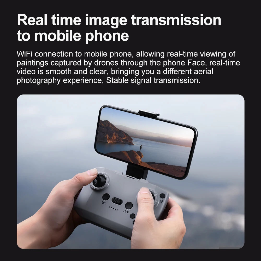 V66 Mini Drone With Camera 8K HD WiFi FPV Drone Obstacle avoidance Pocket Remote Control Helicopter Quadcopter Gift For Kids Toy