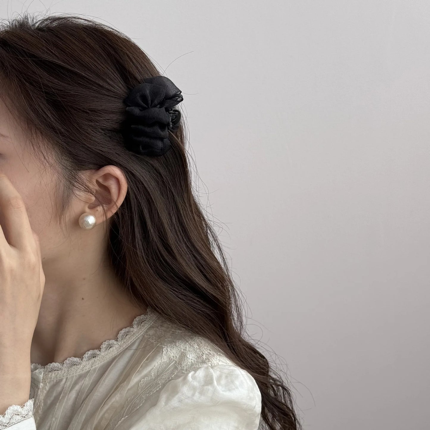 Hair accessories for women girl claw clip pin bow Crab popular leading fashion cute Kawaii sweets kpop new in fairy 2025 vintage