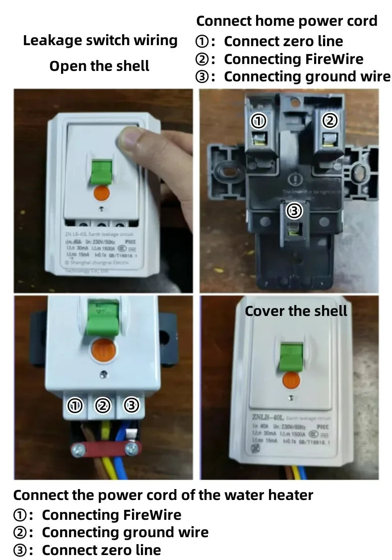 Intelligent Electric Water Heater Tankless Water Heater Household Fast Hot Bath Machine Apartment Hotel Bathroom Hot Shower