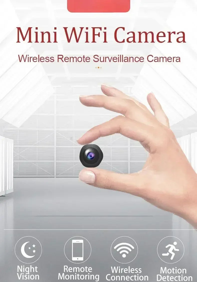 4K 1080p HD Mini Wireless Camera Portable Cam Invisible Night Version Camcorder Wifi Remote Monitor Video Voice Recorder Cameras