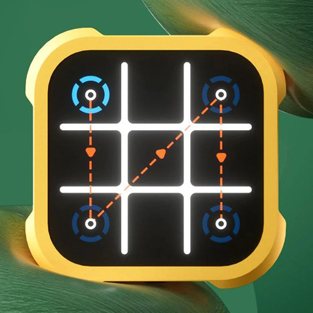 3-in-1 TIC-TAC-TOE BOLT Chess Puzzle Toys for Educational and Memory Growth Handheld Puzzle Game Console for Kids and Adults
