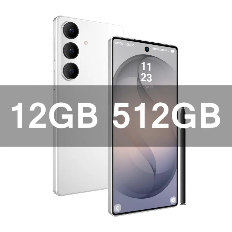 A57 22GB+2TB Global For Edition 8000mah HOT Screen Android 5G 108MP x 72MP Protector Battery Original Smart 7.3''HD AB2