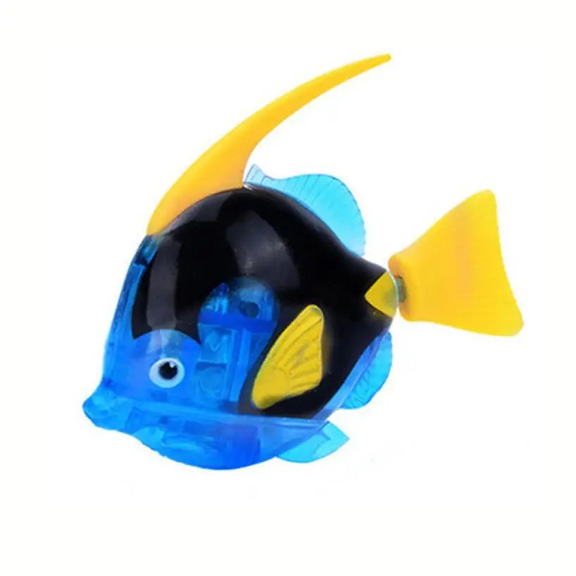 Flash Swimming Electronic Pet Fish Bath Toys for Children Kids Bathtub Battery Powered Swim Fishing Tank Decoration