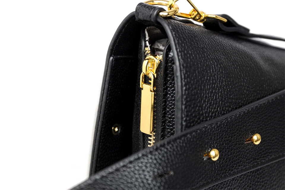 100% Genuine Leather Handbags for Women Fashion Small Shoulder Bag Ladies Cowhide Crossbody Bag Luxury Messenger Bags Designer