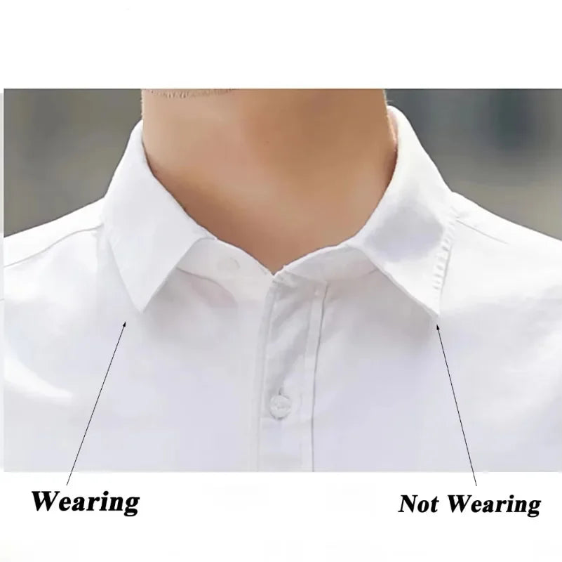 [6Pcs] Stainless Steel Collar Stiffeners with 6 Magnets, Magnetic Collar Stays Metal Shirt Collar Stiffeners with Box for Men