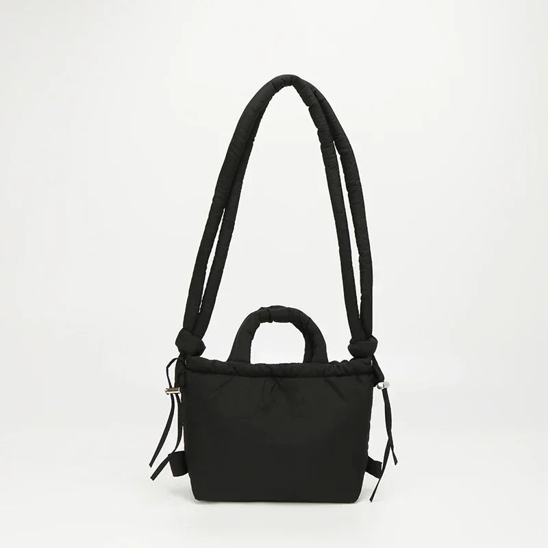 Super Cool Simple Versatile Handbags for Women 2025 Casual Hot Sale Colorful Nylon Small Square Shoulder and Crossbody Bags