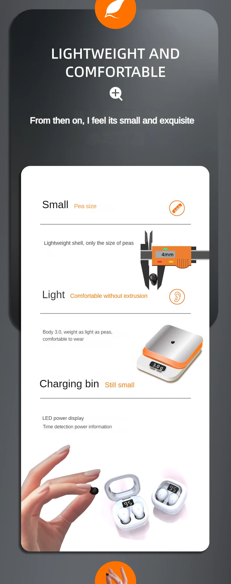 SK Mini 5.3 wireless bluetooth headset small earbuds sleep work sports invisible headphones HD HIFI bass sound quality earphones