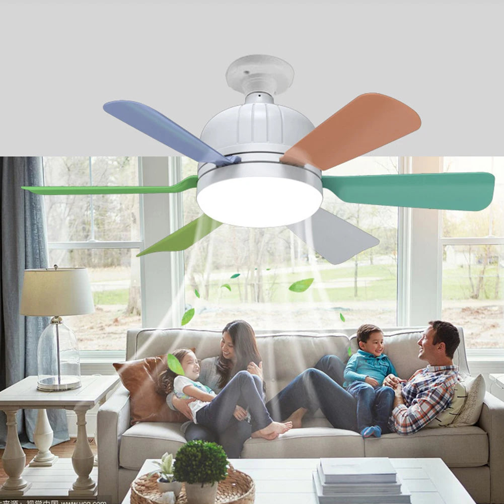 Socket Fan Light with Remote Screw in Ceiling Fan Light Adjustable Wind Speed Socket Ceiling Fan Light Bulb Fan for Home Office
