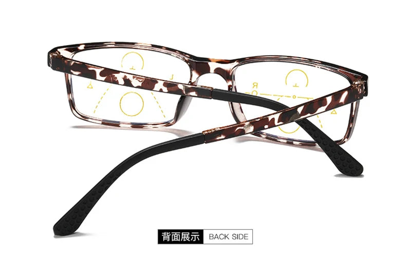 Presbyopia Glasses Men Women Automatic Zoom Reading Glasses Anti Blue Light Intelligent Progressive Eyeglasses
