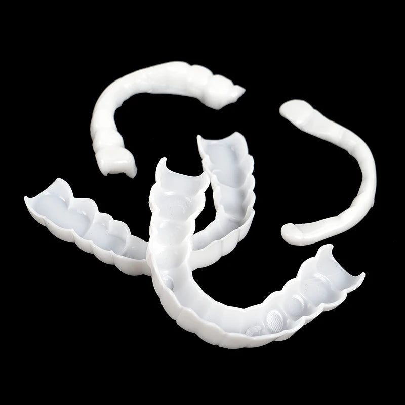 Upper and lower dental sealants, oral cleaning braces with box packaging, portable dental braces with dental sealants