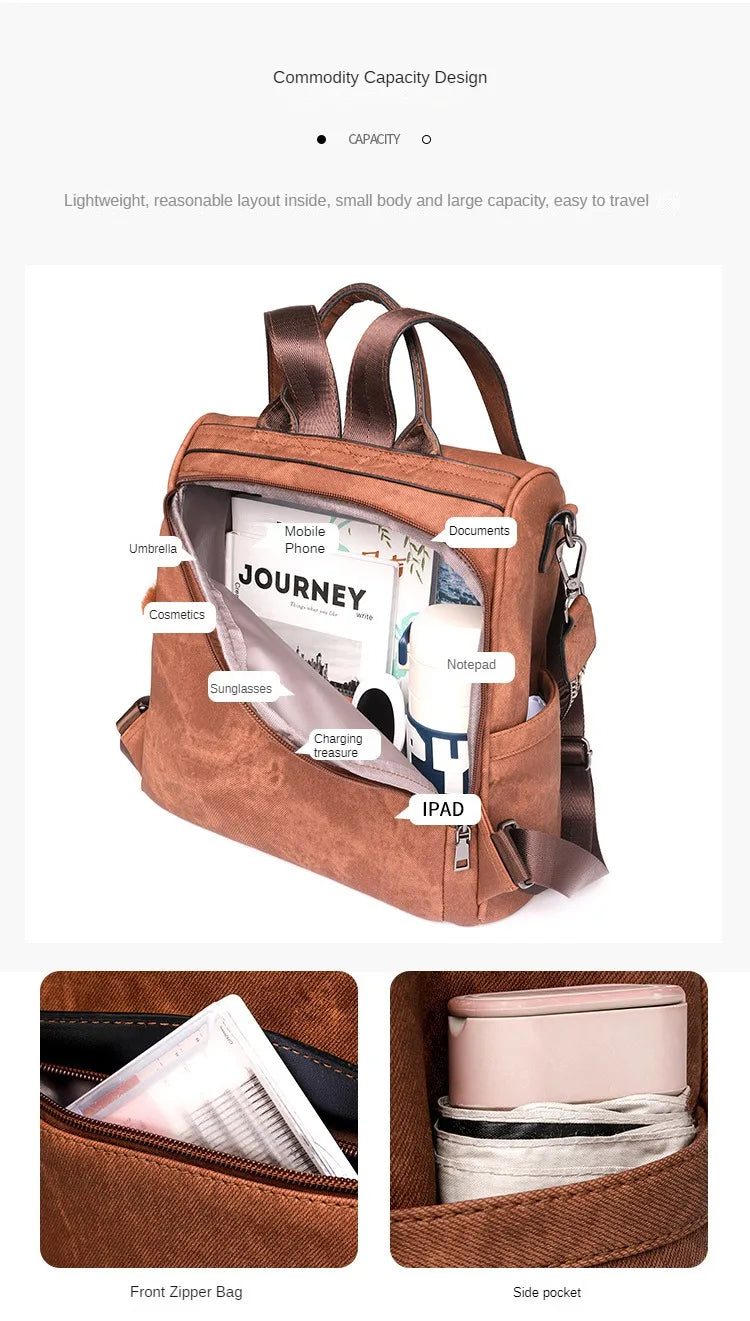 Womens Purse pu Leather Backpack Purse for Women Fashion Backpack Ladies Designer Ladies Shoulder Bags for Travel College Work