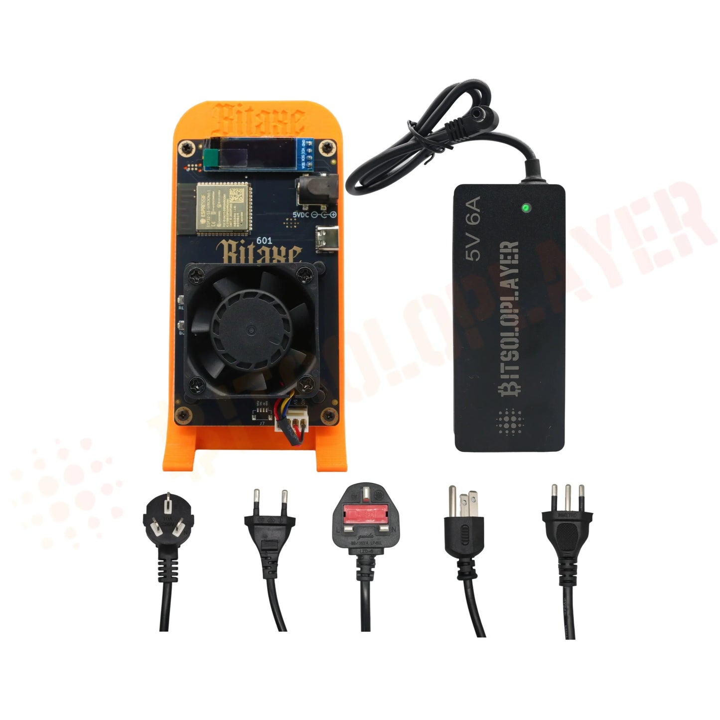 bitcoin miner Bitaxe gamma 601 1.2th/s 18w BM1370 ASIC BTC miner Lottery Miner home miner With power adapter