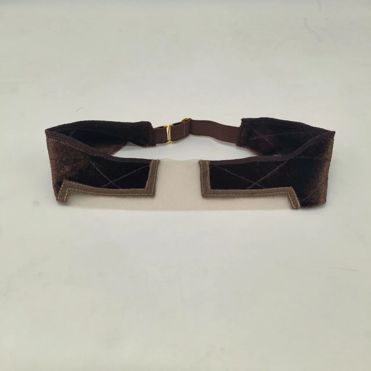 Thin velvet elastic bands with lace for wearing under wigs