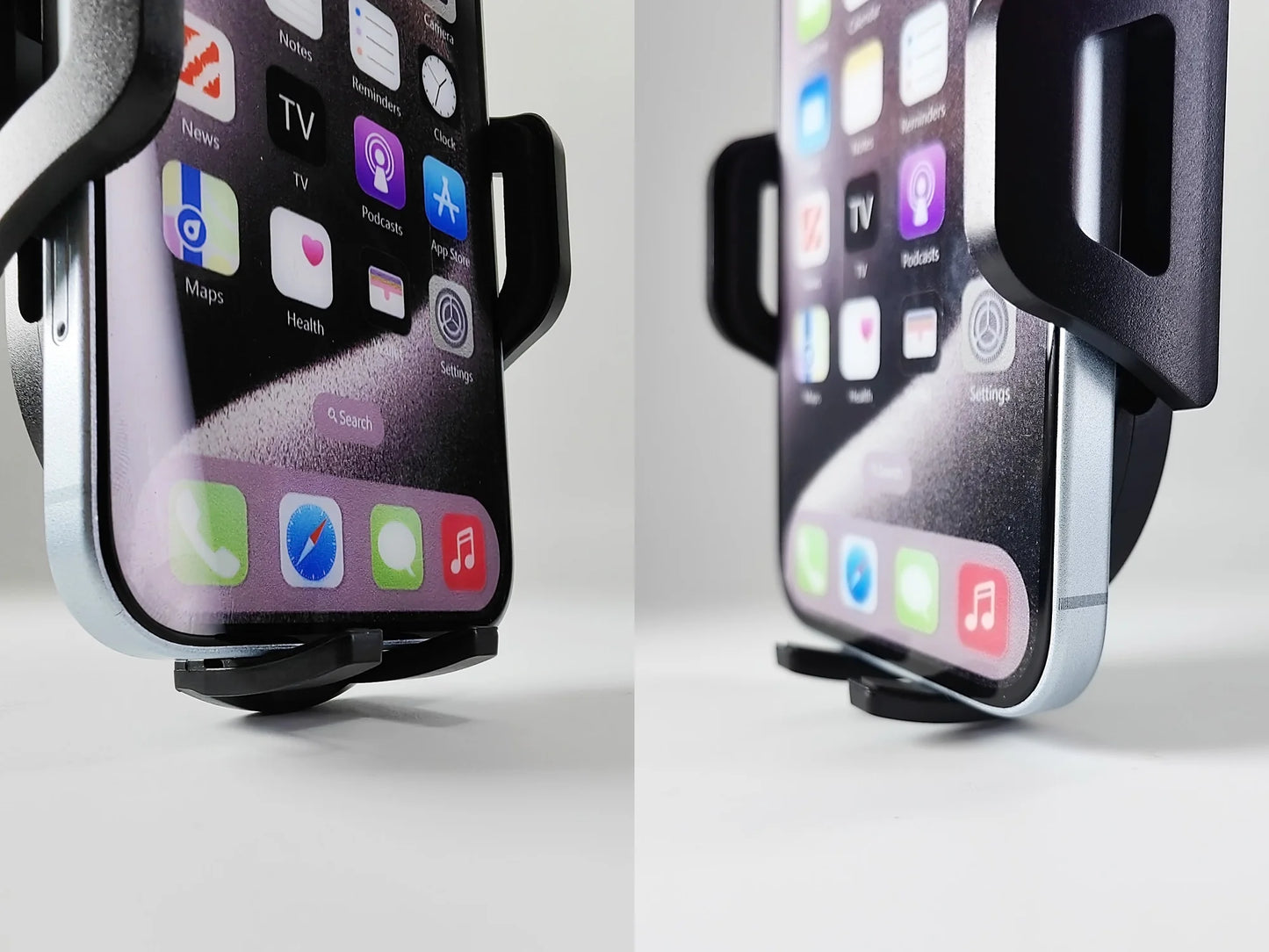 For Ford Mustang 2015-2018 2019 2020 2021 Car Phone Holder Wireless Charging Bracket Base Gravity Stand Phone Mount Accessories