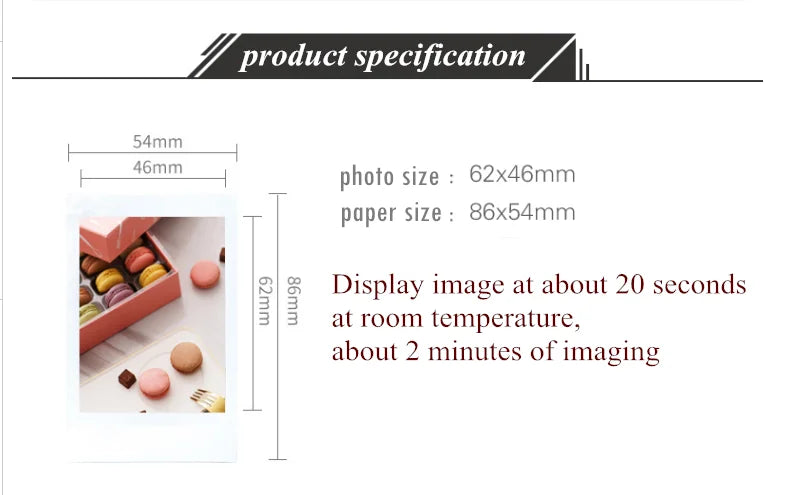 10/20/40/80/200 Sheets Fujifilm instax Mini 11 12  9 7+ 90 3 Inch White Edge Films For Instant Mini Camera 25 50s 90 Photo Paper
